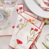 Sale Pomegranate Inc Botanical Garden Linen Cocktail Napkin | Set of 4