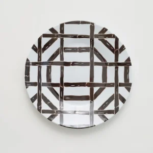 Outlet Pomegranate Inc Brown Bamboo Melamine Luncheon Plate | Set of 6