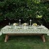 Sale Pomegranate Inc Cactus Flower Lettuce Green Tablecloth