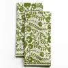 New Pomegranate Inc Cactus Flower Lettuce Green Tea Towels