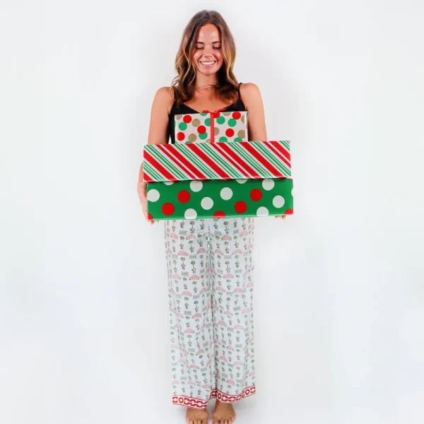 Hot Pomegranate Inc Christmas Topiary Pajama Pant