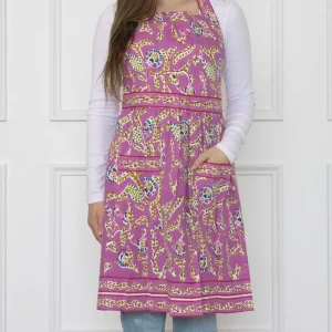 Sale Pomegranate Inc Climbing Dahlia Lilac Apron