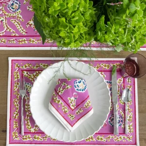 Sale Pomegranate Inc Climbing Dahlia Lilac Placemat | Set of 4