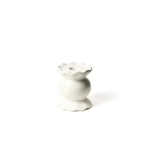 Fashion Pomegranate Inc Coton Colors Signature Ruffle Knobbed Candle Holder