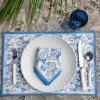 Sale Pomegranate Inc Gardenia Vine Azure Placemat | Set of 4