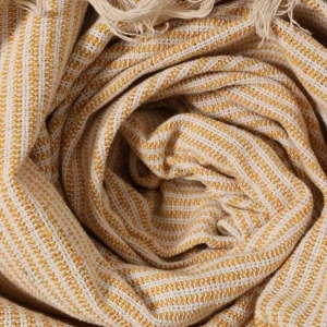 Online Pomegranate Inc Golden Rod Woven Throw