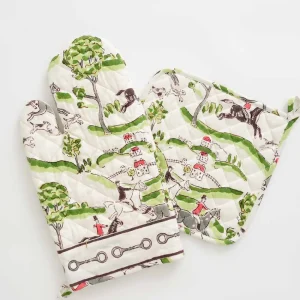 New Pomegranate Inc Hunt scene pot holder