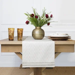 Best Pomegranate Inc India Hicks Home Chevron Table Runner