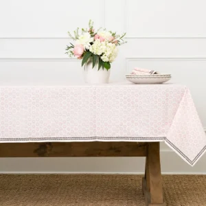 Discount Pomegranate Inc India Hicks Home Mini Sea Biscuit Blush Tablecloth