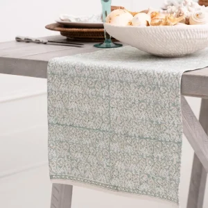 Online Pomegranate Inc India Hicks Home Seashell Seafoam Table Runner