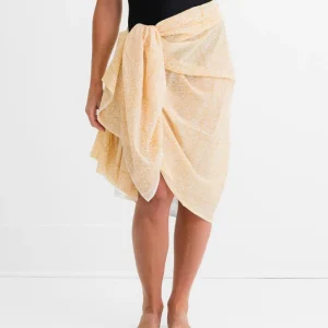 Fashion Pomegranate Inc India Hicks Seashell Golden Sarong