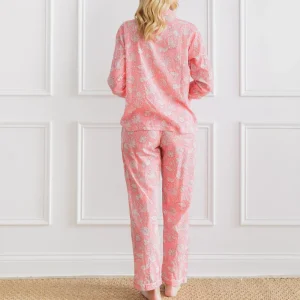 Online Pomegranate Inc Morning Meadow Pink Pajama Set