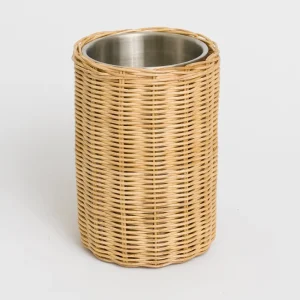 Outlet Pomegranate Inc Natural Wicker Wine Cooler