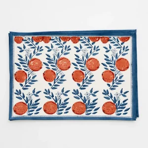 Best Pomegranate Inc Orange Grove Placemat | Set of 4