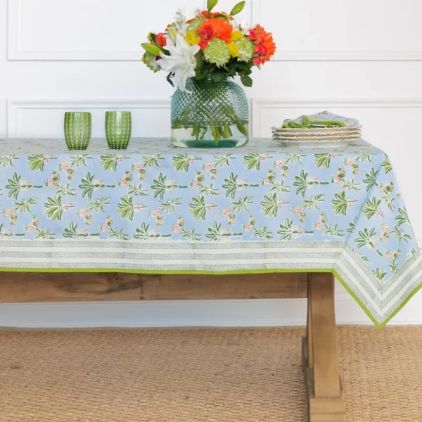 New Pomegranate Inc Palms & Pineapples Tablecloth