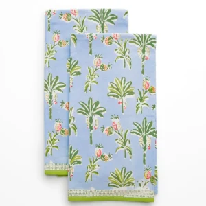 Discount Pomegranate Inc Palms & Pineapples Tea Towels