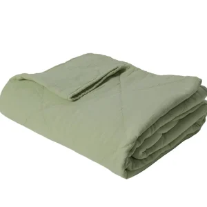 Outlet Pomegranate Inc Pistachio Cotton Throw