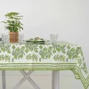 Hot Pomegranate Inc Pom Bells Green Tablecloth