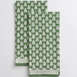 Clearance Pomegranate Inc Pom Buti Green Tea Towels