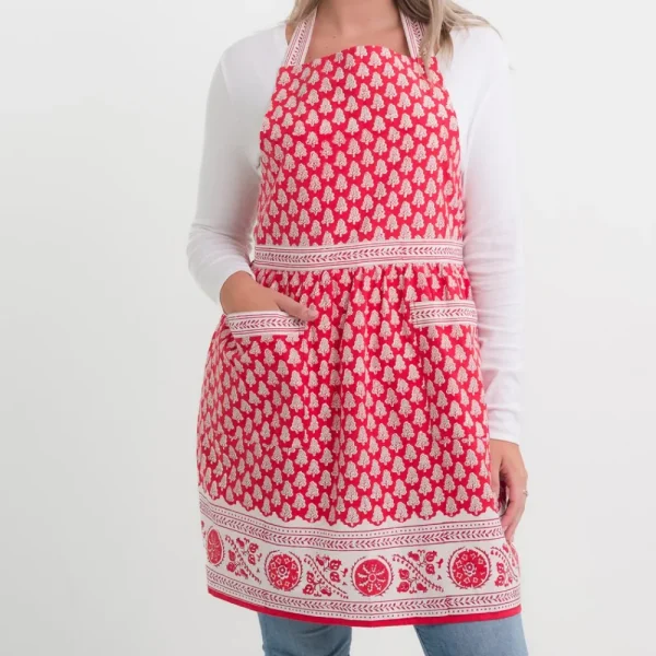 Hot Pomegranate Inc Pom Buti Red Apron