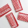 Fashion Pomegranate Inc Pom Buti Red Napkin | Set of 4