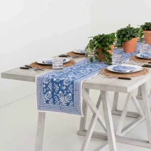 Fashion Pomegranate Inc Pomegranate Blue | Table Runner