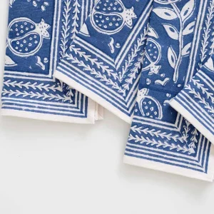 Outlet Pomegranate Inc Pomegranate Blue Napkin | Set of 4