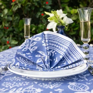 Outlet Pomegranate Inc Pomegranate Blue Napkin | Set of 4