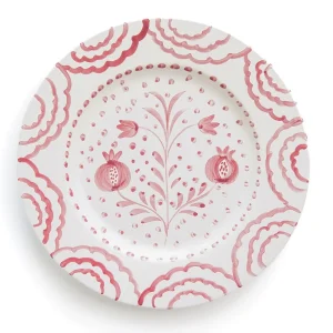 Online Pomegranate Inc Pomegranate Duet Rose Dinner Plate | Set of 2