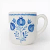 Clearance Pomegranate Inc Pomegranate Trio Sketch Cobalt Blue Mug | Set of 2