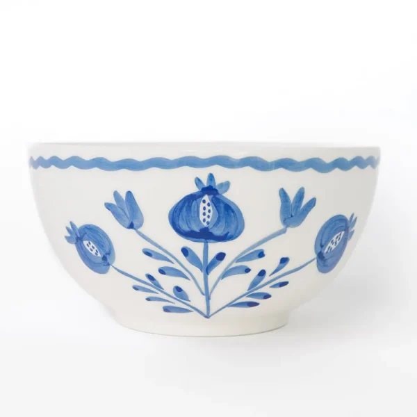 Clearance Pomegranate Inc Pomegranate Trio Sketch Cobalt Blue Bowl | Set of 2