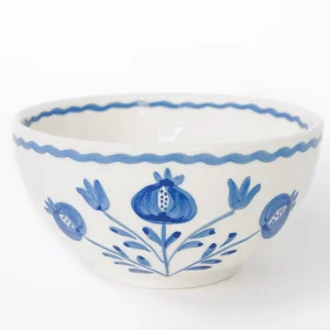 Clearance Pomegranate Inc Pomegranate Trio Sketch Cobalt Blue Bowl | Set of 2