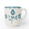 Discount Pomegranate Inc Pomegranate Trio Vine Teal Mug | Set of 2