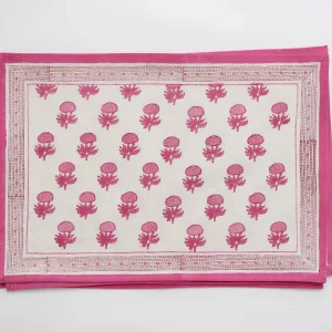 Clearance Pomegranate Inc Rosé Placemat | Set of 4