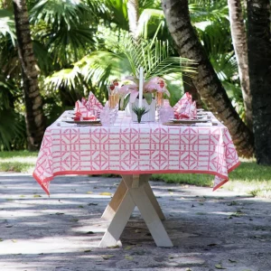 Fashion Pomegranate Inc Rose Bamboo Tablecloth