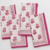 Hot Pomegranate Inc Rose Wine Napkin | Set of 4