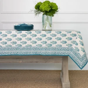 Sale Pomegranate Inc Sagar Aqua Tablecloth