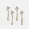 New Pomegranate Inc Silver Horse Cheese Knives | Set of 4