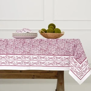 Discount Pomegranate Inc Tapestry Eggplant Tablecloth