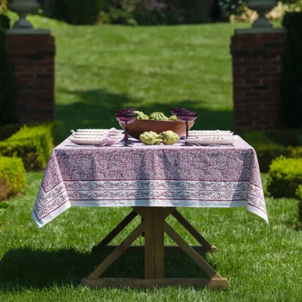 Discount Pomegranate Inc Tapestry Eggplant Tablecloth