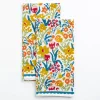 Fashion Pomegranate Inc Teal Garden Tea Towels