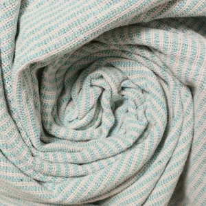 Discount Pomegranate Inc Turquoise Woven Throw