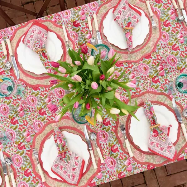 Clearance Pomegranate Inc Wildflower Garden Tablecloth